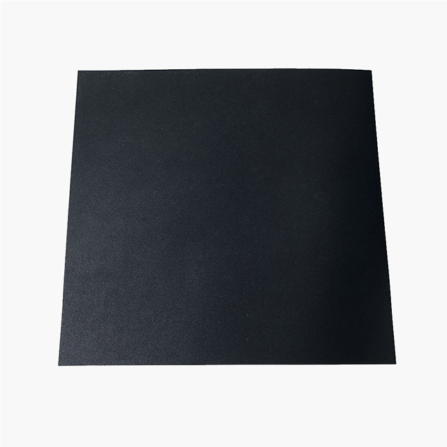 Piso para Gimnasio para Uso Rudo - Tapete de Hule Alta Densidad Piso de hule para gimnasio de uso rudo, tapete negro de alta densidad con textura granular, ideal para levantamiento de pesas y entrenamiento intensivo